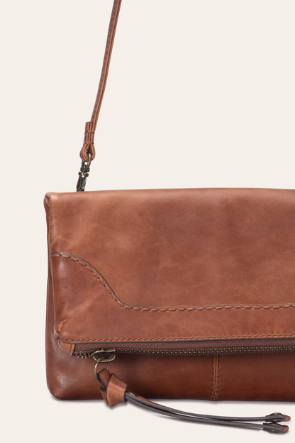 Frye Everyday | Melissa Cognac Crossbody Clutch