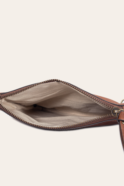 Frye Everyday | Melissa Cognac Crossbody Clutch
