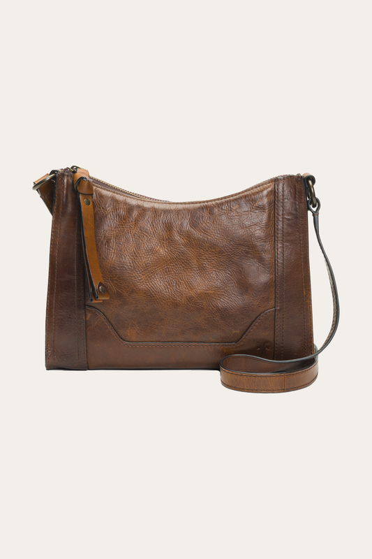 Frye Top Pick | Melissa Zip Crossbody in Dark Brown