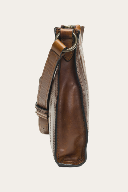 Frye Top Pick | Melissa Zip Crossbody in Dark Brown