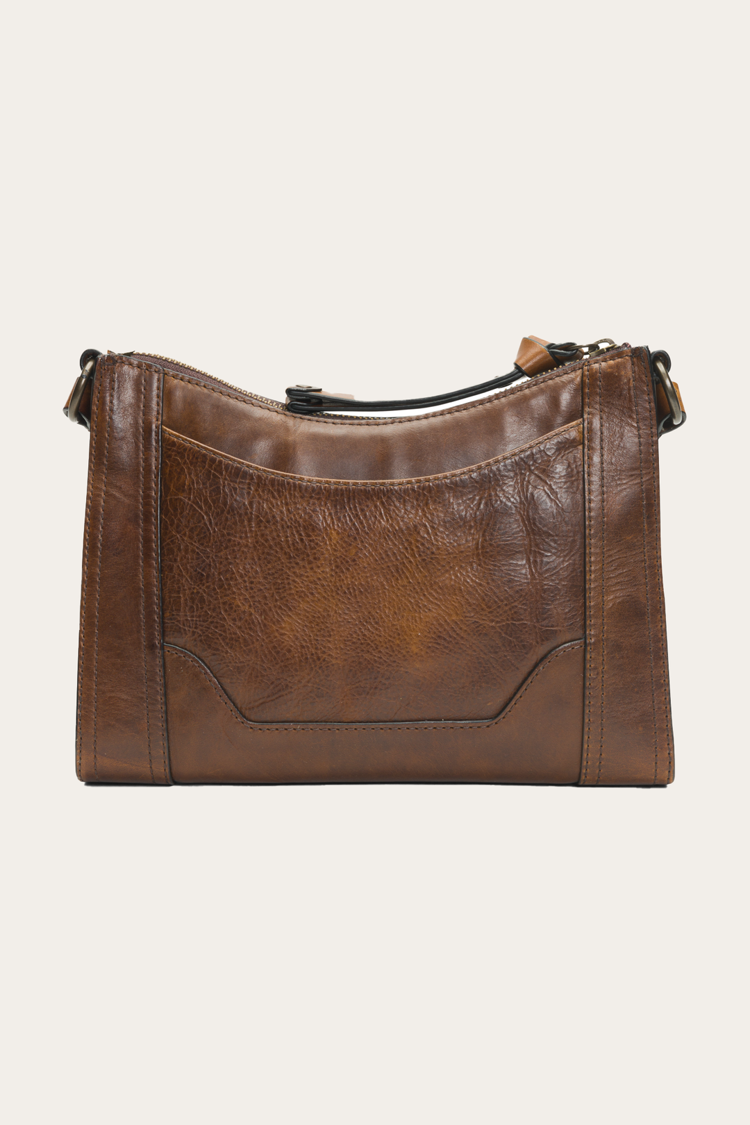 Frye Top Pick | Melissa Zip Crossbody in Dark Brown