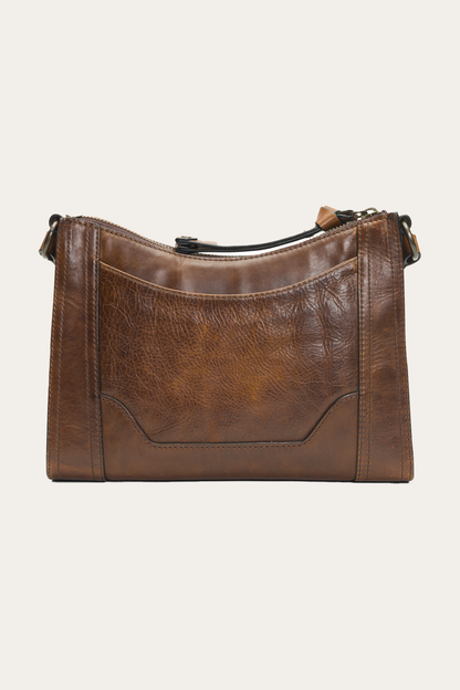 Frye Top Pick | Melissa Zip Crossbody in Dark Brown