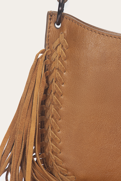 Frye Featured | Light Whiskey Faye Mini Crossbody