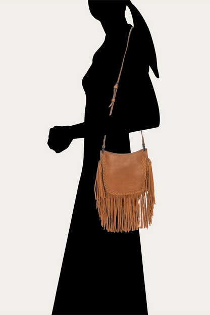Frye Featured | Light Whiskey Faye Mini Crossbody