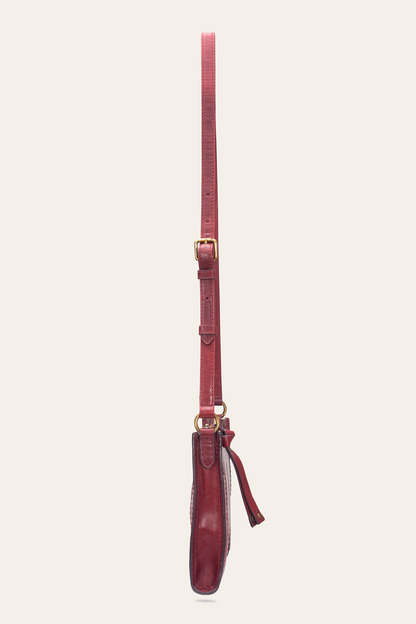 Frye Special Offer | Berry Lacquer Melissa Zip Crossbody