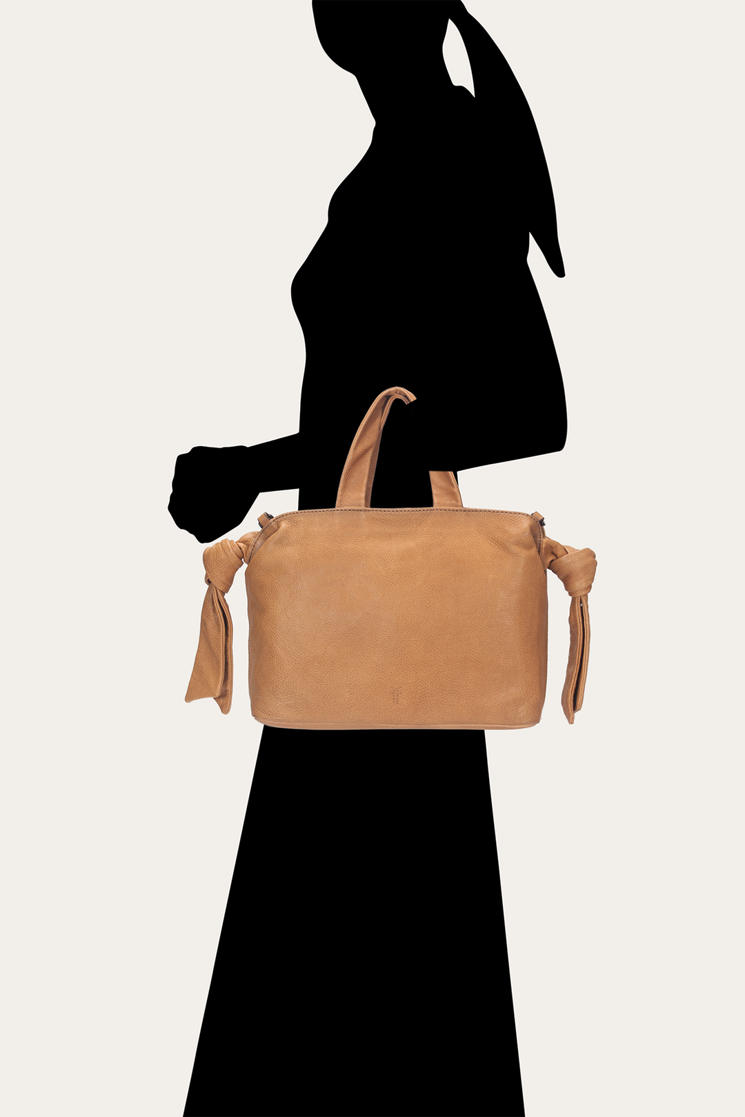 Frye Customer Favorite | Beige Nora Knotted Satchel