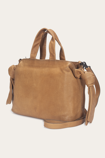 Frye Customer Favorite | Beige Nora Knotted Satchel
