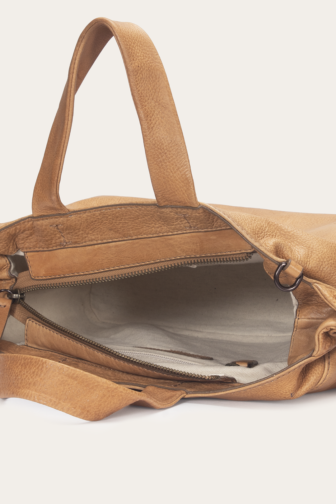 Frye Customer Favorite | Beige Nora Knotted Satchel