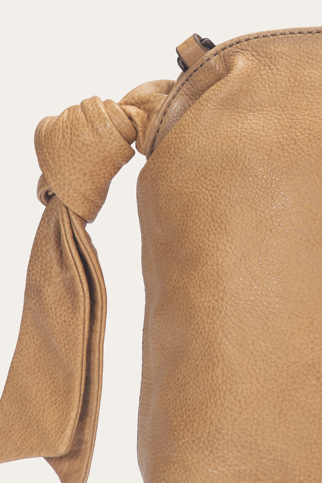 Frye Customer Favorite | Beige Nora Knotted Satchel