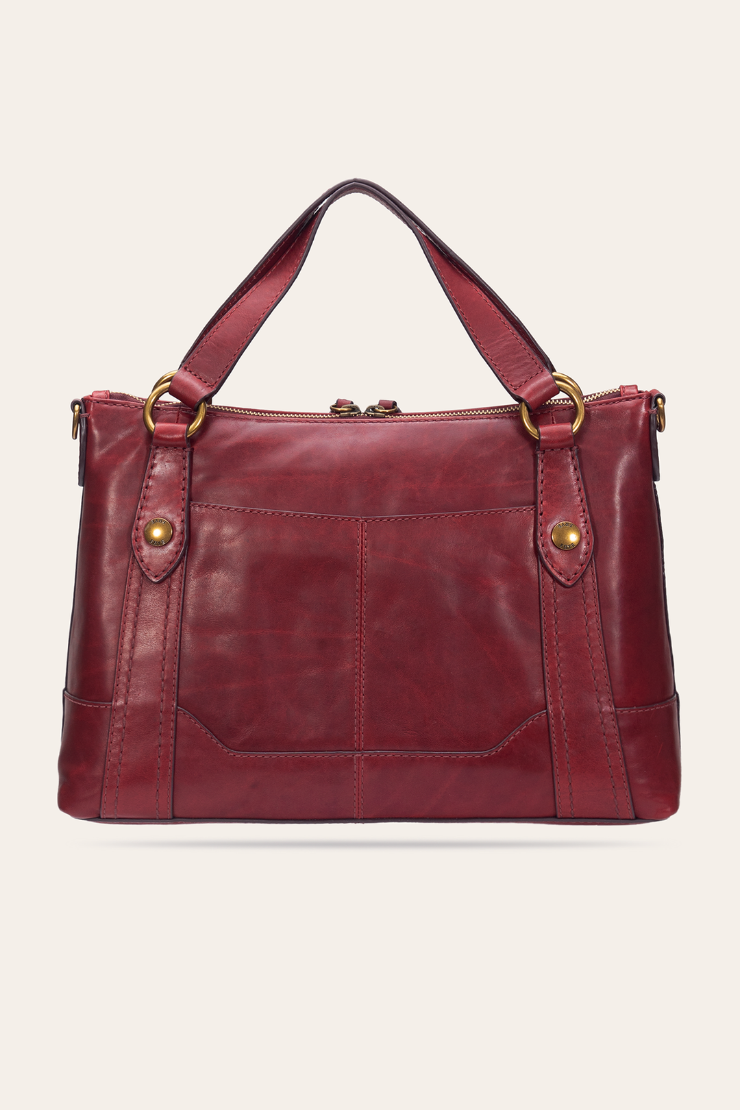 Frye Popular | Berry Lacquer Melissa Medium Satchel