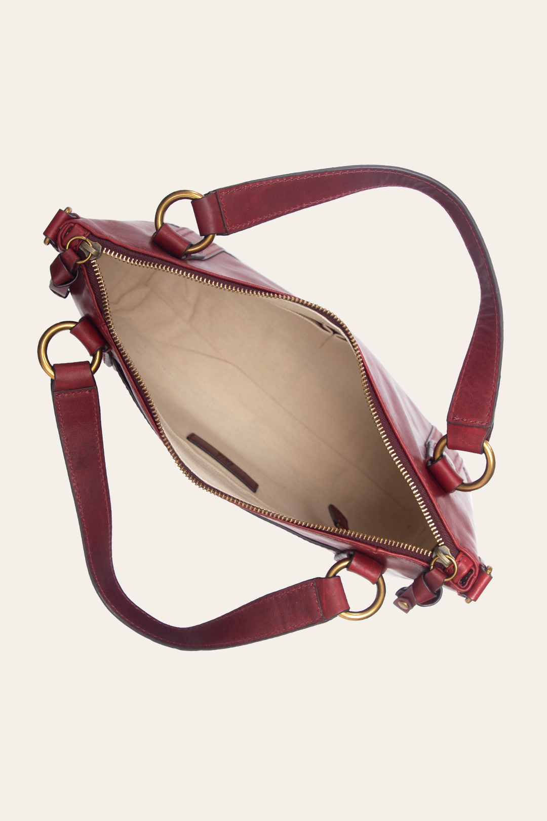 Frye Popular | Berry Lacquer Melissa Medium Satchel