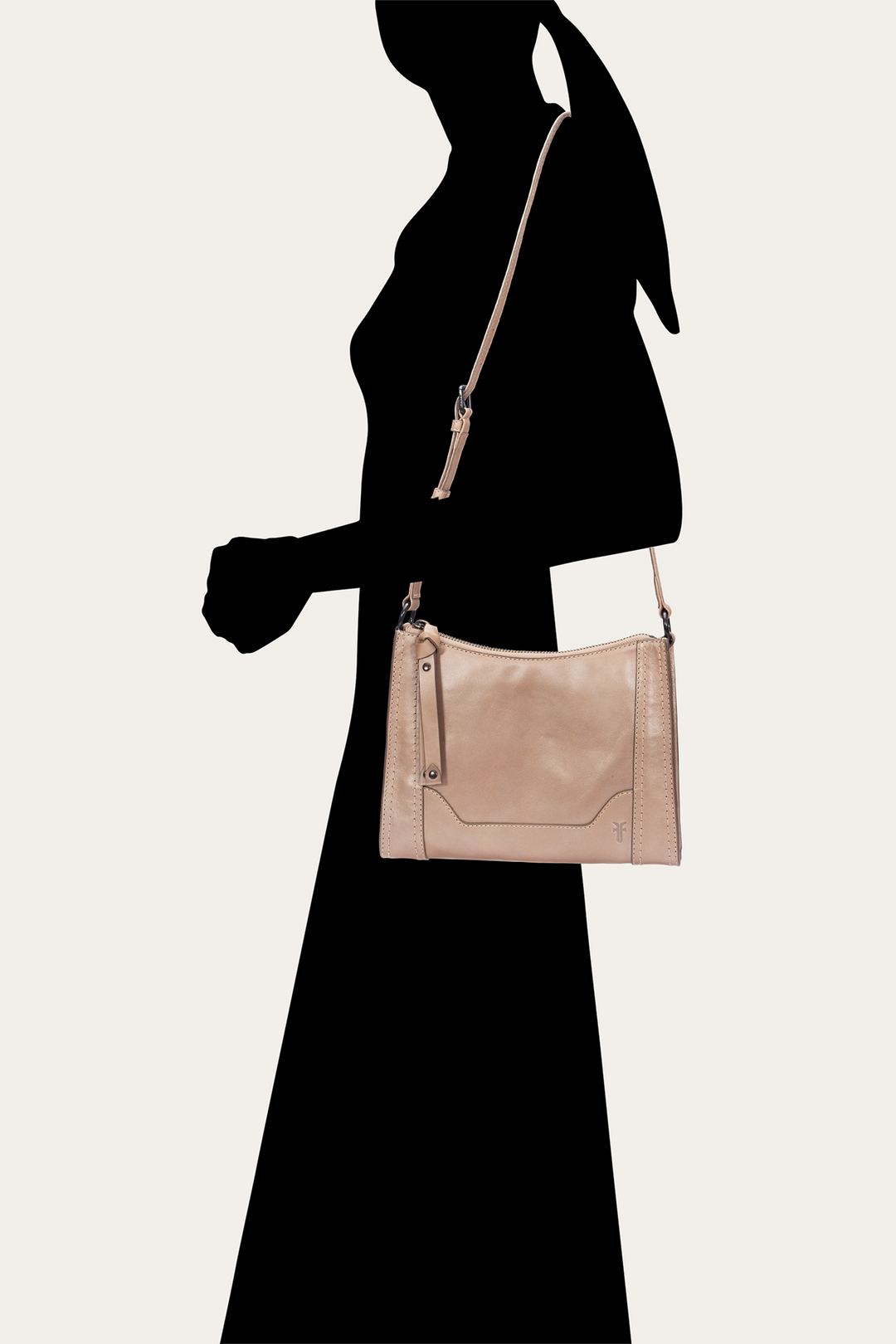 Frye Latest | Light Bronze Melissa Zip Crossbody