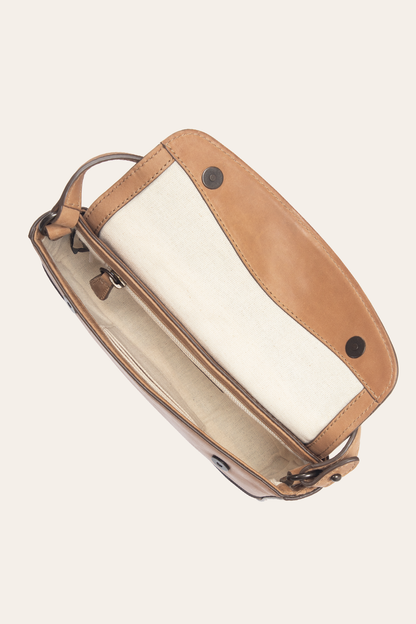 Frye Popular | Beige Melissa Convertible Mini Flap