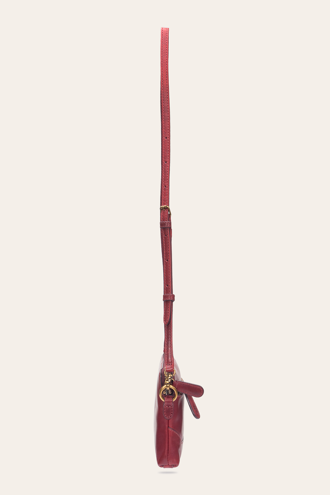 Frye Sale | Berry Lacquer Melissa Crossbody Wristlet