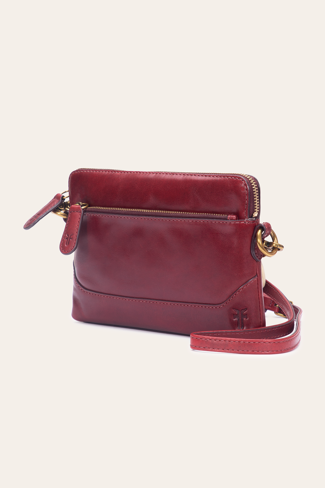 Frye Sale | Berry Lacquer Melissa Crossbody Wristlet