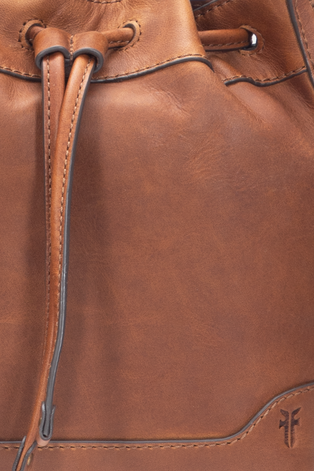 Frye Discount | Cognac Melissa Convertible Bucket