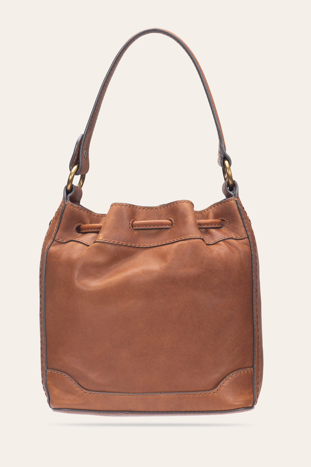 Frye Discount | Cognac Melissa Convertible Bucket