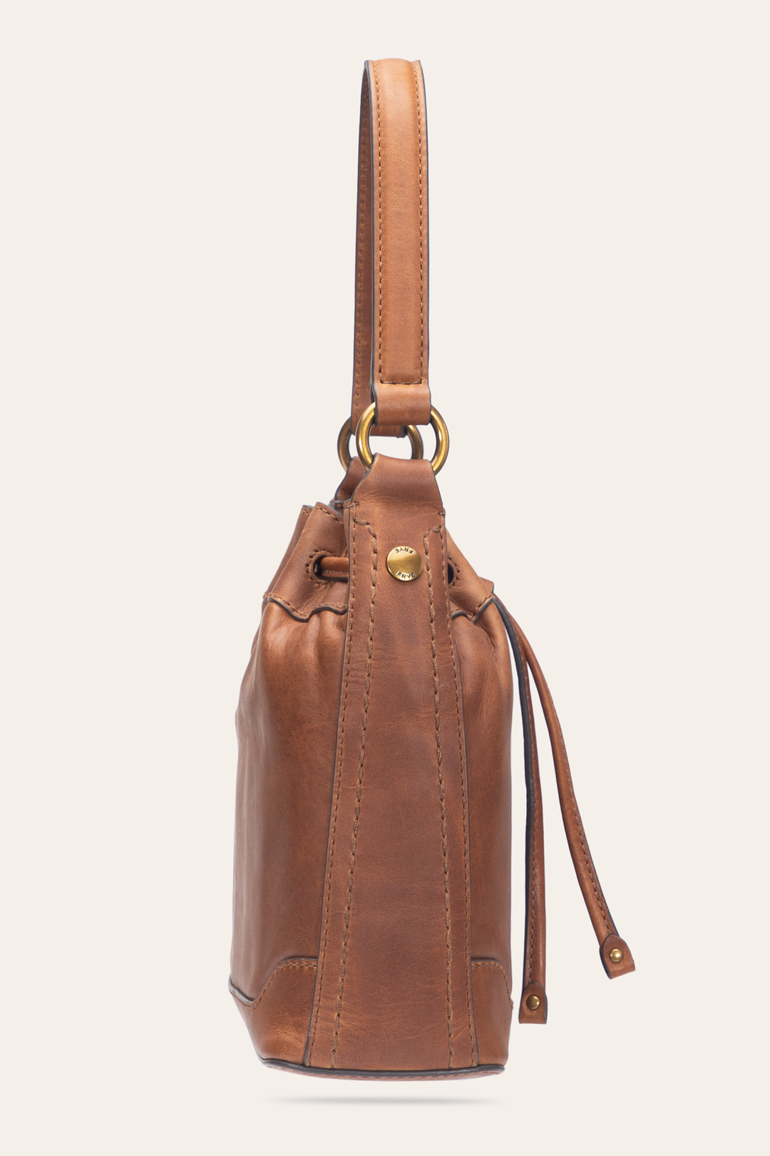 Frye Discount | Cognac Melissa Convertible Bucket