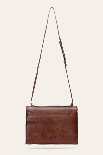 Frye Everyday | Alex Cognac Flap Shoulder