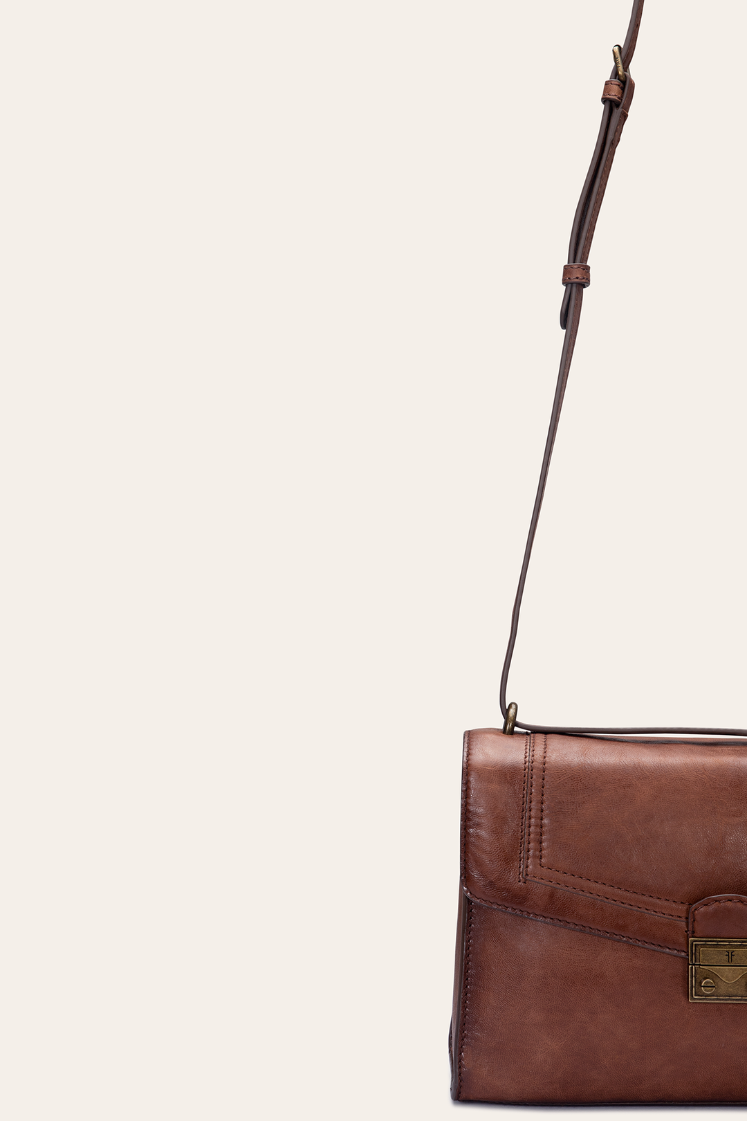 Frye Everyday | Alex Cognac Flap Shoulder