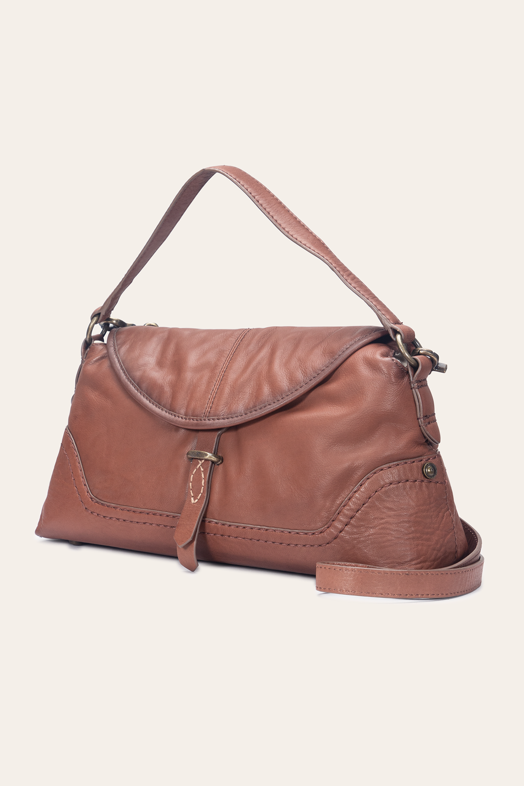 Frye Sale | Campus Cognac Shoulder
