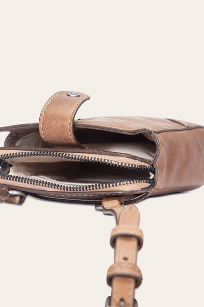 Frye Hot Sale | Melissa Beige Phone Crossbody