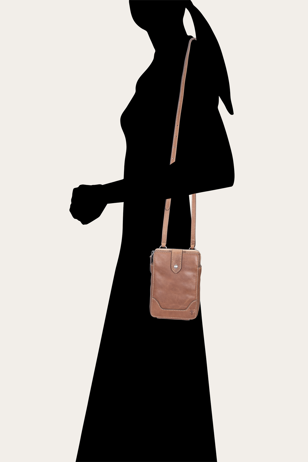 Frye Hot Sale | Melissa Beige Phone Crossbody