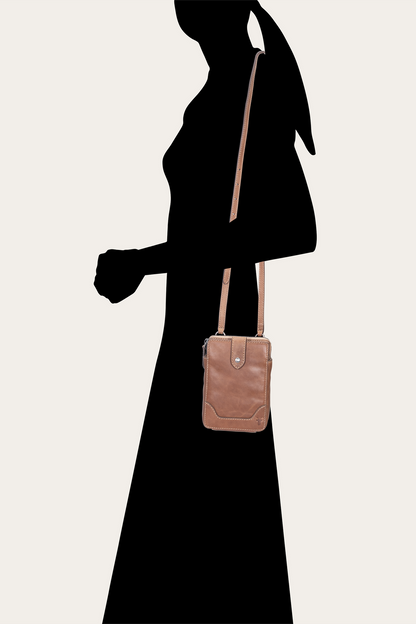 Frye Hot Sale | Melissa Beige Phone Crossbody