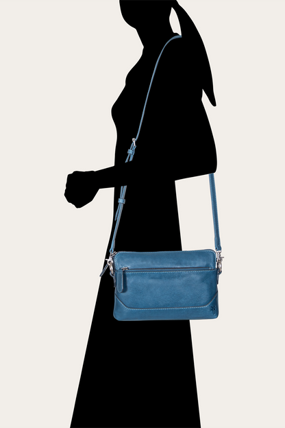 Frye Hot Sale | Melissa Steel Crossbody Wristlet