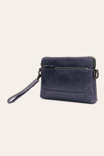 Frye Everyday | Melissa Eggplant Crossbody Wristlet