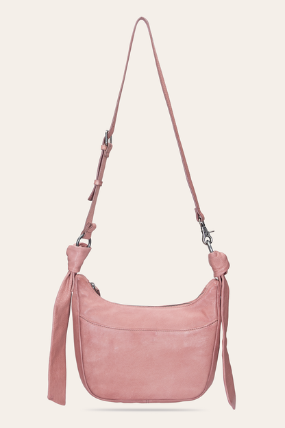 Frye Deals | Women's Nora Knotted Crossbody Bag in Woodrose