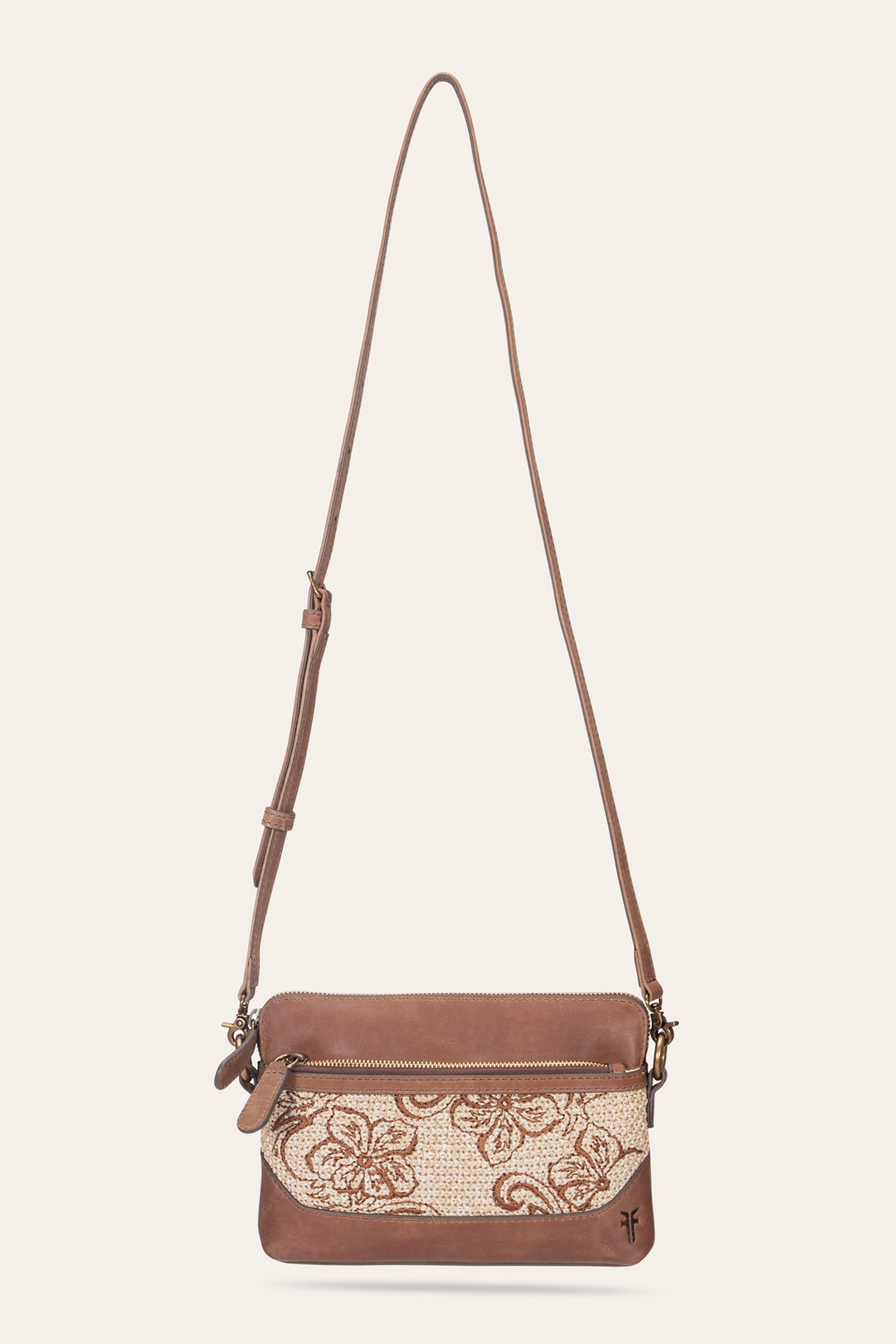 Frye Hot Sale | Women's Floral Crossbody Wristlet Wallet
