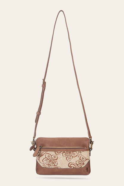 Frye Hot Sale | Women's Floral Crossbody Wristlet Wallet