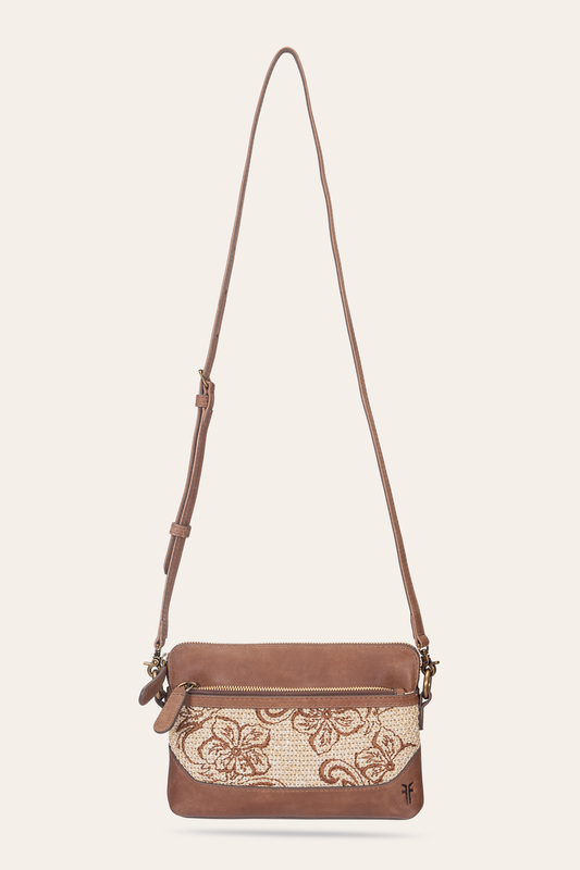Frye Hot Sale | Women's Floral Crossbody Wristlet Wallet