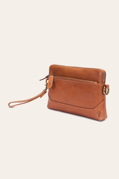 Frye Signature | Melissa Burnt Terracotta Crossbody Wristlet