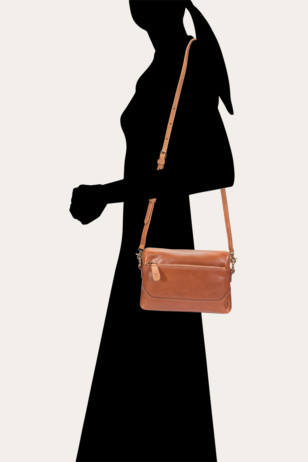 Frye Signature | Melissa Burnt Terracotta Crossbody Wristlet