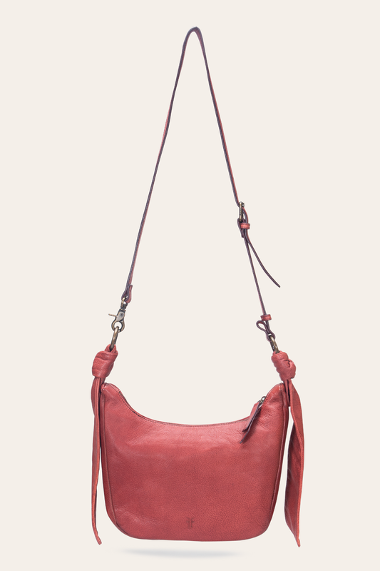 Frye Hot Sale | Nora Knotted Crossbody in Burgundy