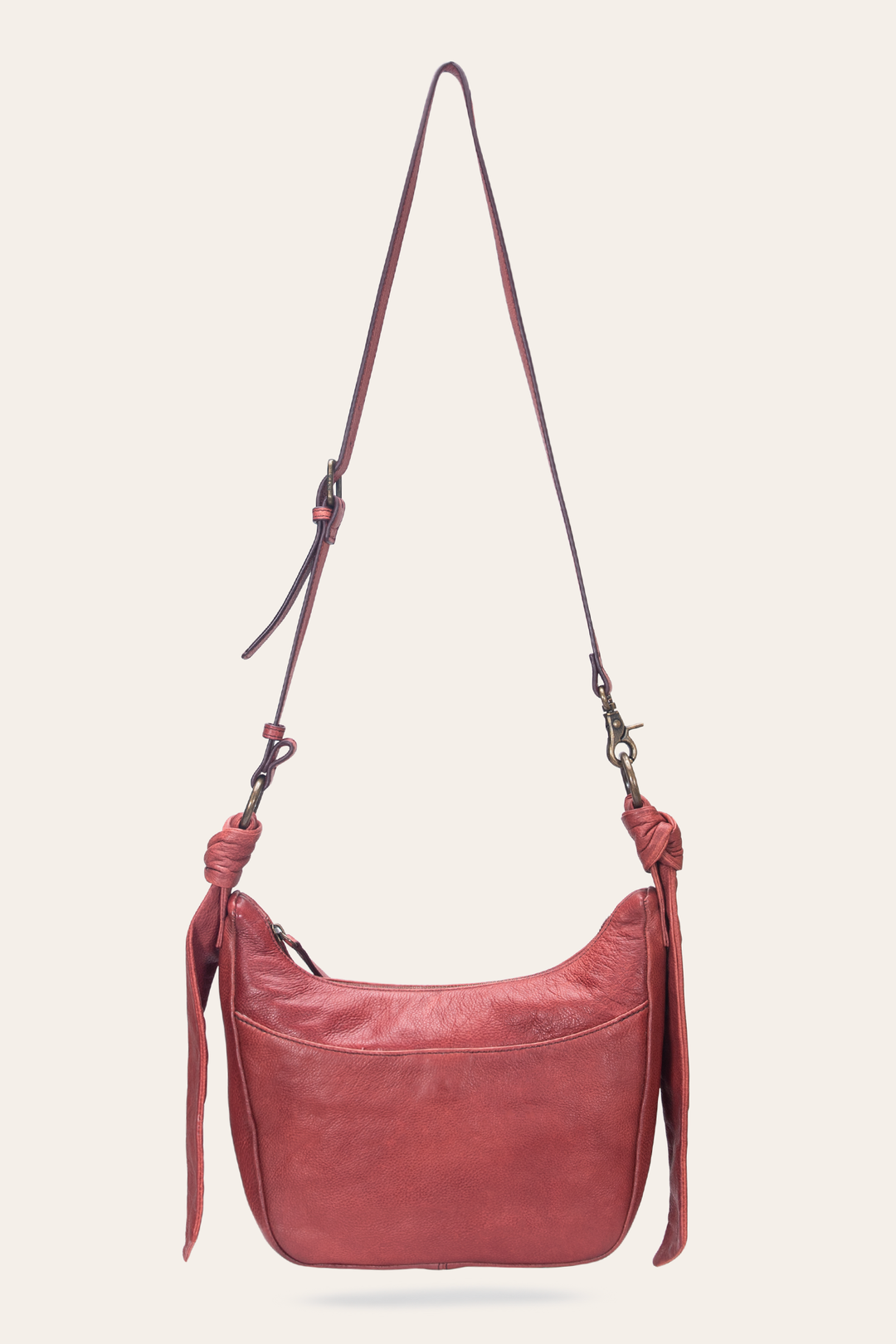 Frye Hot Sale | Nora Knotted Crossbody in Burgundy