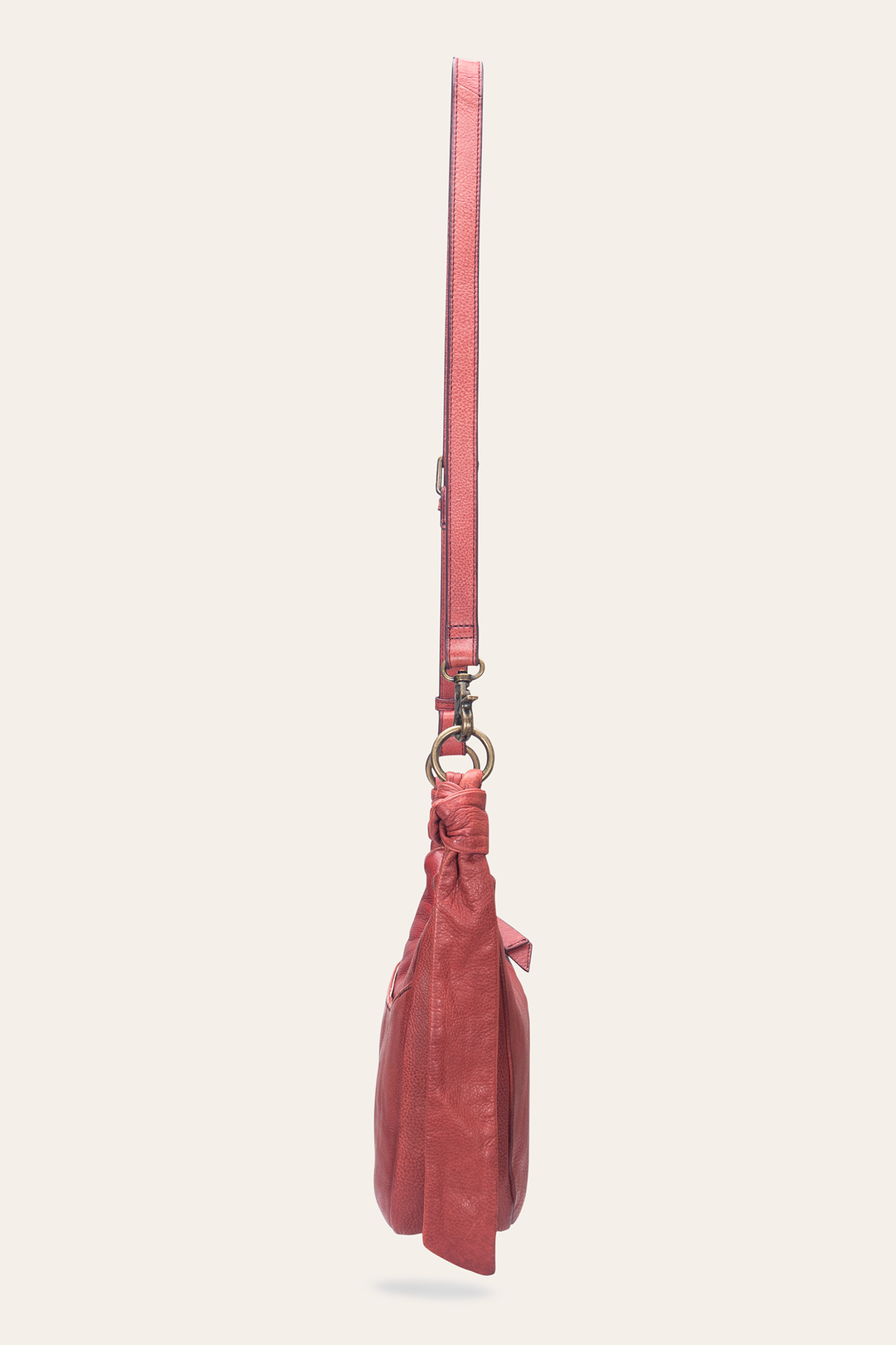Frye Hot Sale | Nora Knotted Crossbody in Burgundy