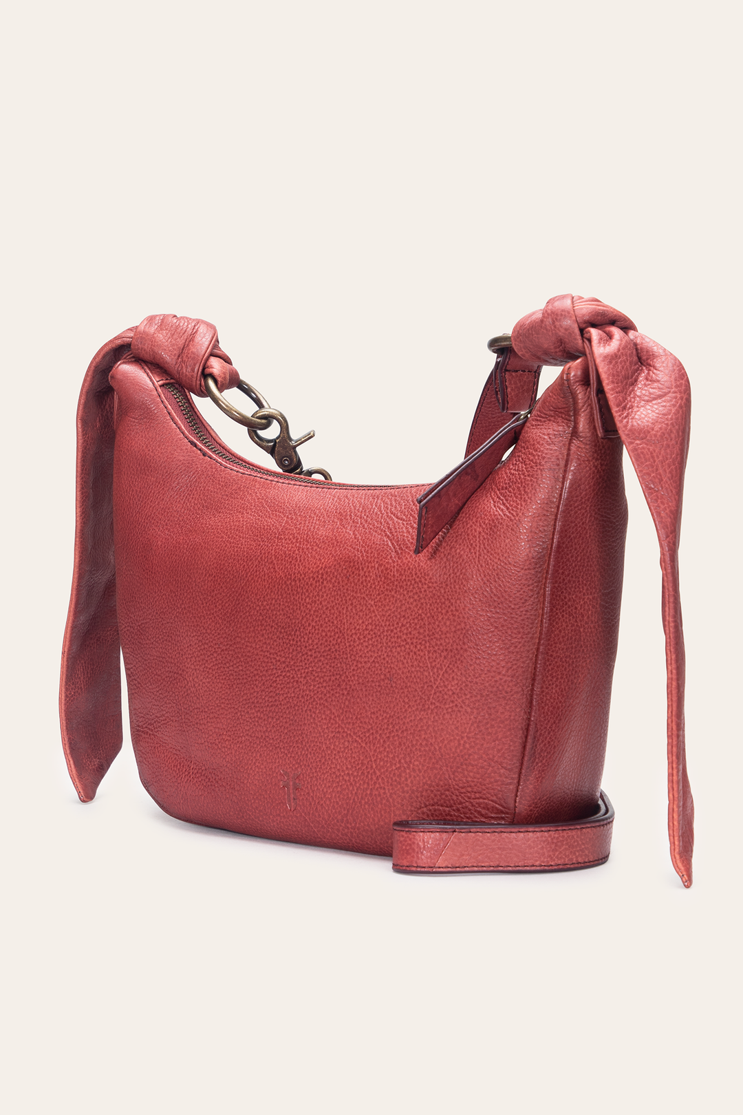 Frye Hot Sale | Nora Knotted Crossbody in Burgundy