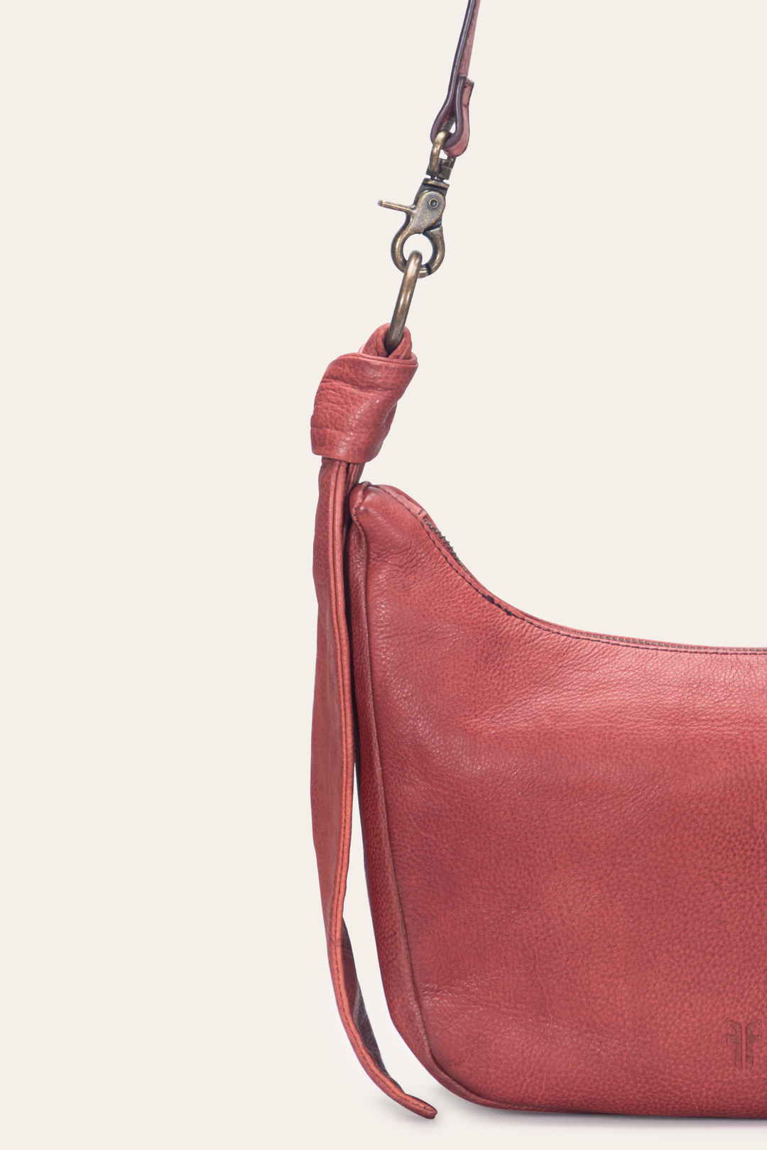 Frye Hot Sale | Nora Knotted Crossbody in Burgundy
