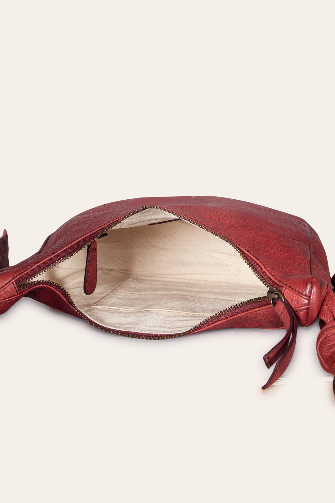 Frye Hot Sale | Nora Knotted Crossbody in Burgundy