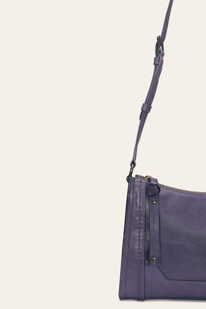 Frye Top Pick | Melissa Eggplant Zip Crossbody