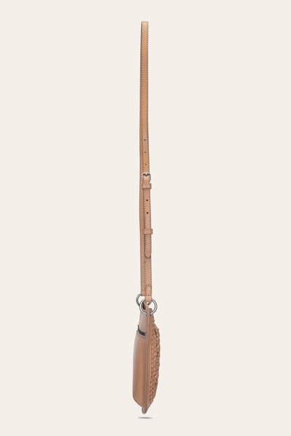 Frye Featured | Women's Ella Mini Crossbody Bag in Beige