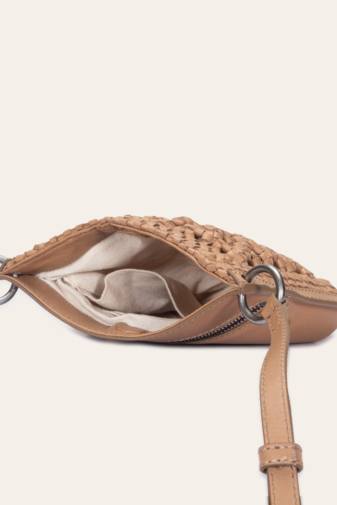 Frye Featured | Women's Ella Mini Crossbody Bag in Beige