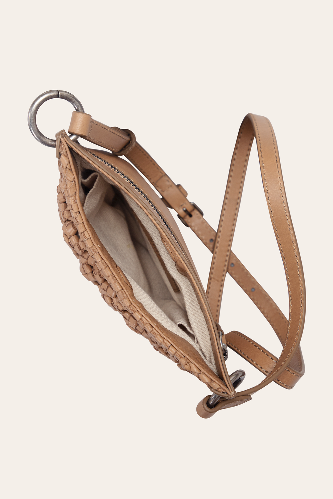 Frye Featured | Women's Ella Mini Crossbody Bag in Beige