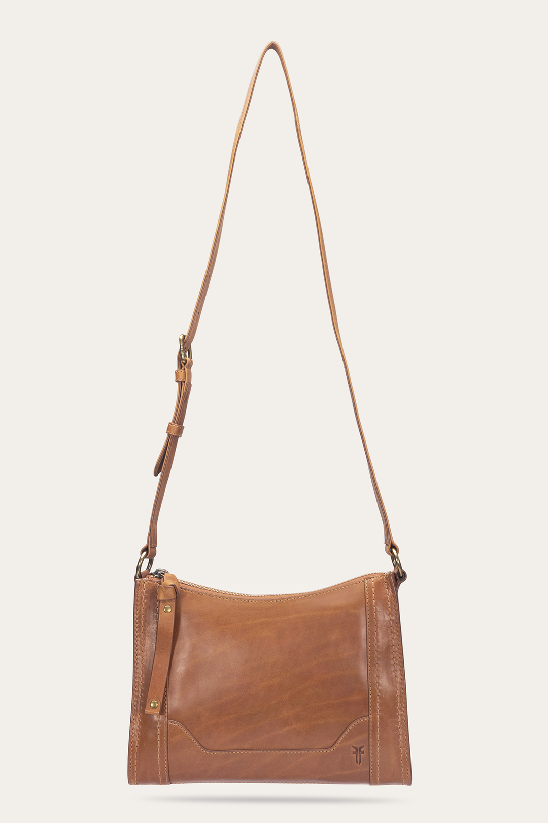 Frye Great Value | Melissa Zip Crossbody in Burnt Terracotta