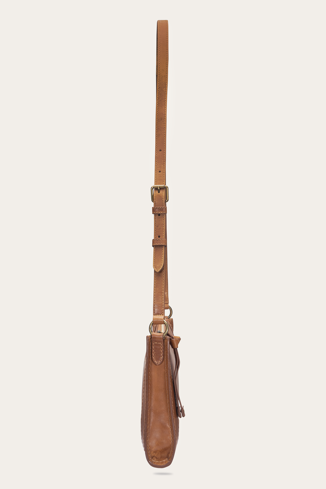 Frye Great Value | Melissa Zip Crossbody in Burnt Terracotta
