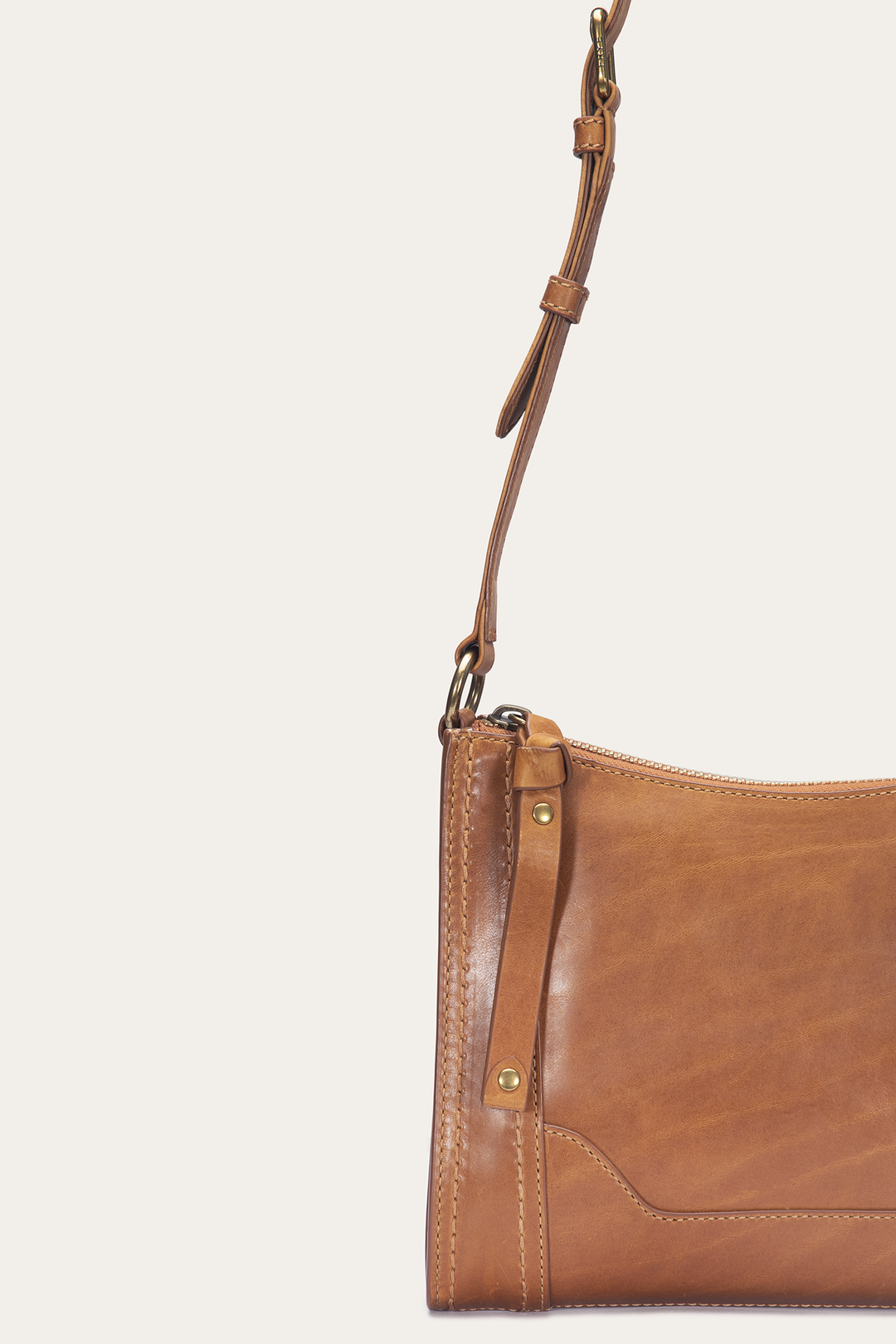 Frye Great Value | Melissa Zip Crossbody in Burnt Terracotta