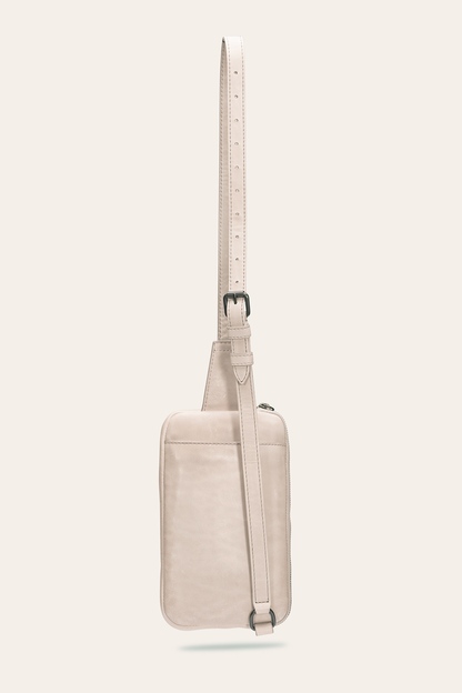 Frye Featured | Melissa Zip Sling in Nude